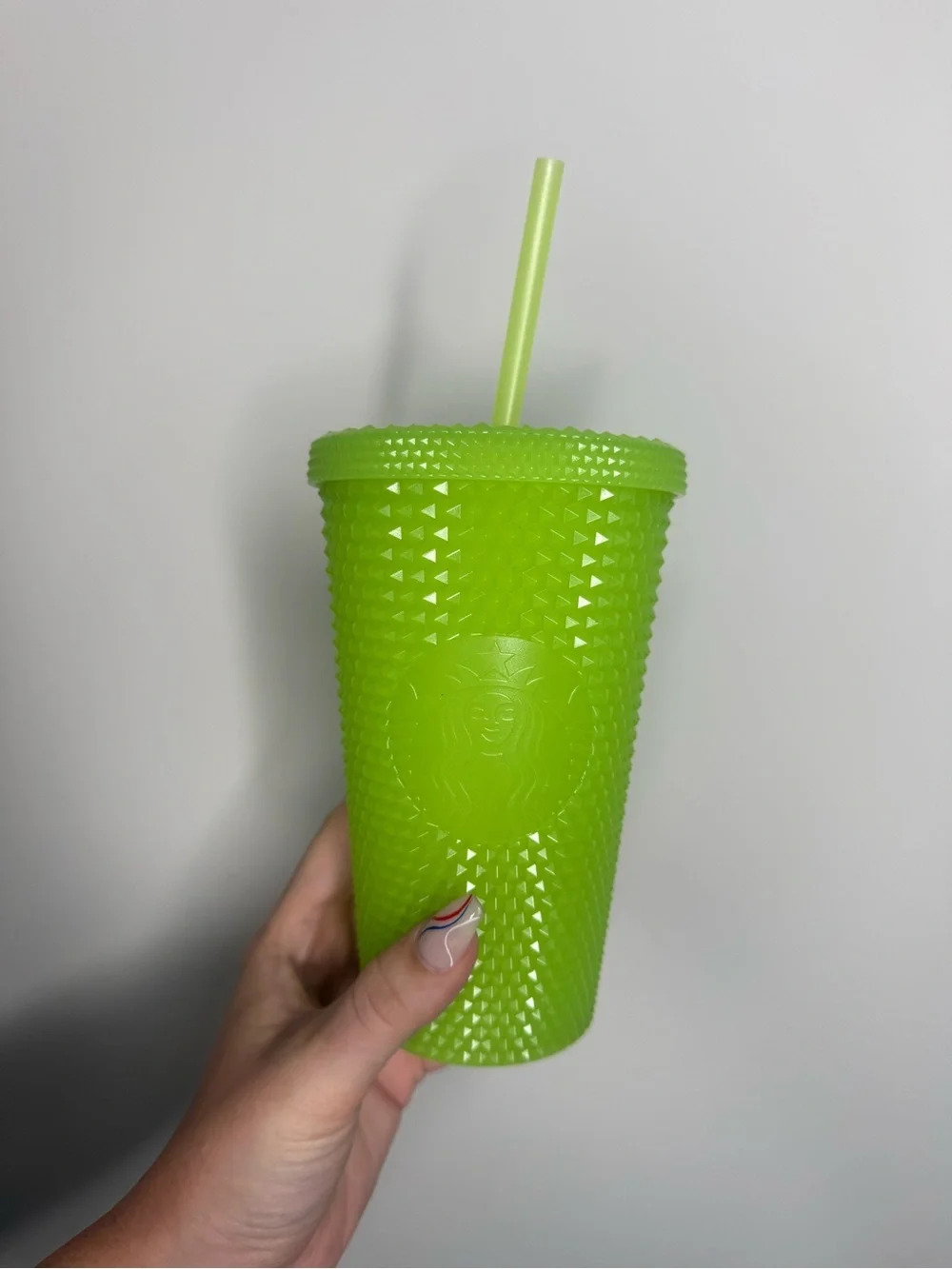 Starbucks green studded tumbler 2022 Halloween